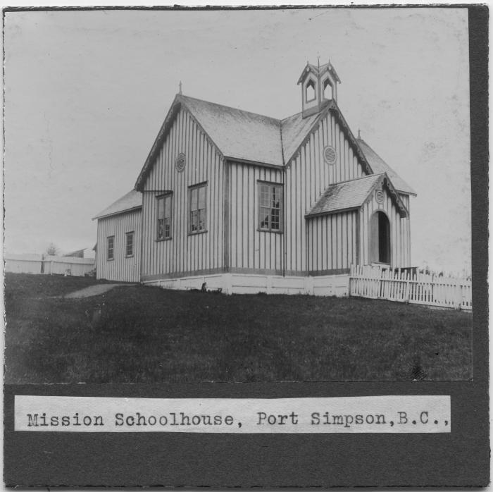 IRSHDC : Archival Item : Mission School House, Port Simpson, B.C. [13d ...